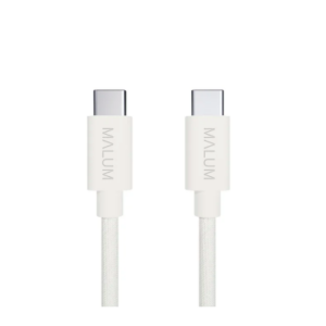 Kábel USB-C > USB-C 1m - PREMIUM (white)